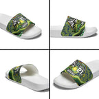 Custom Canberra Honouring First Nations Slide Sandals NAIDOC 2026 Deadly 50 Years