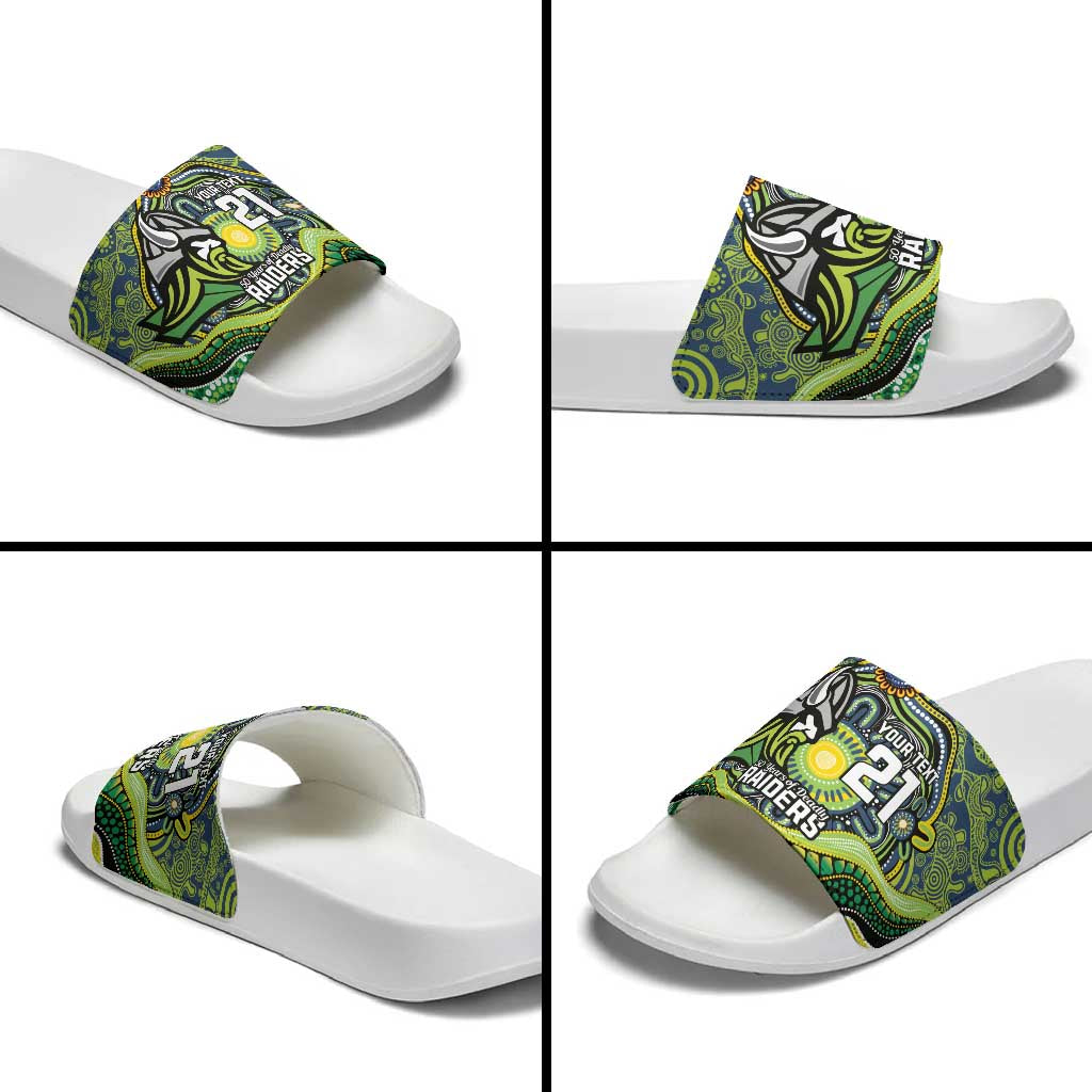 Custom Canberra Honouring First Nations Slide Sandals NAIDOC 2026 Deadly 50 Years