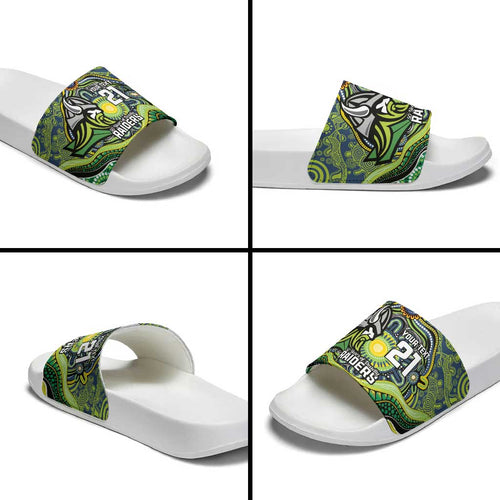 Custom Canberra Honouring First Nations Slide Sandals NAIDOC 2026 Deadly 50 Years