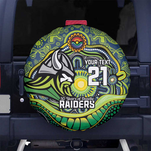 Custom Canberra Honouring First Nations Spare Tire Cover NAIDOC 2026 Deadly 50 Years