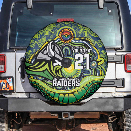 Custom Canberra Honouring First Nations Spare Tire Cover NAIDOC 2026 Deadly 50 Years