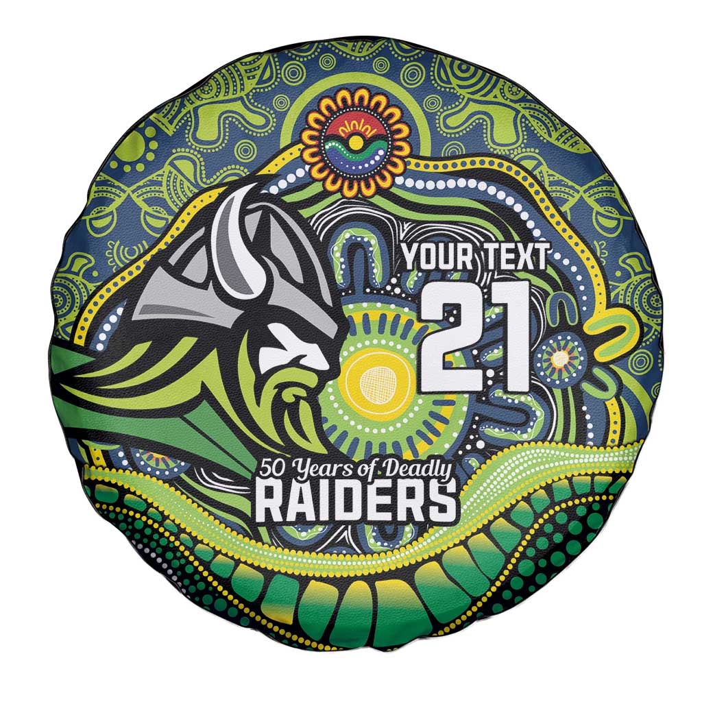 Custom Canberra Honouring First Nations Spare Tire Cover NAIDOC 2026 Deadly 50 Years