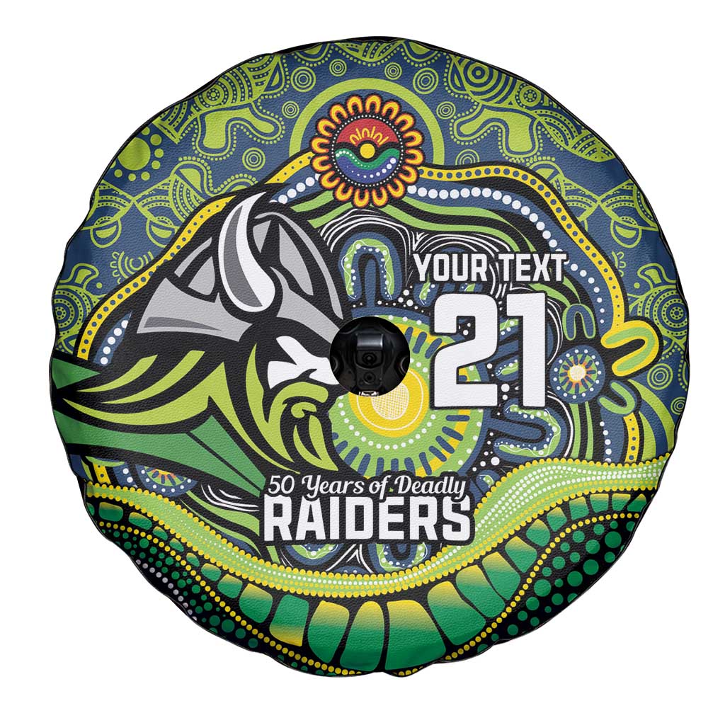 Custom Canberra Honouring First Nations Spare Tire Cover NAIDOC 2026 Deadly 50 Years