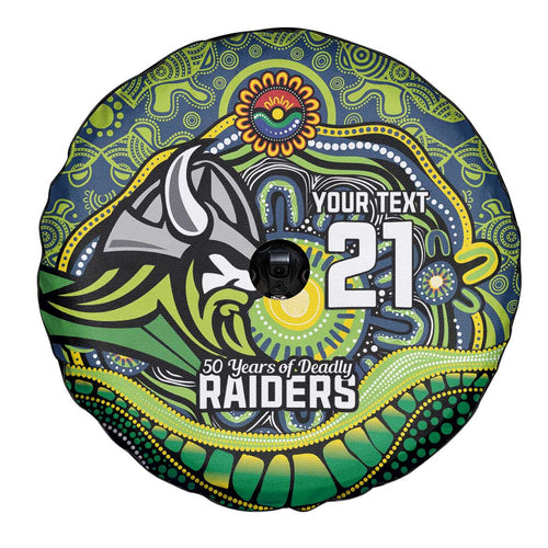 Custom Canberra Honouring First Nations Spare Tire Cover NAIDOC 2026 Deadly 50 Years