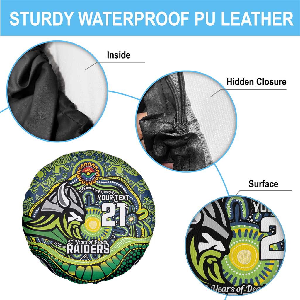 Custom Canberra Honouring First Nations Spare Tire Cover NAIDOC 2026 Deadly 50 Years
