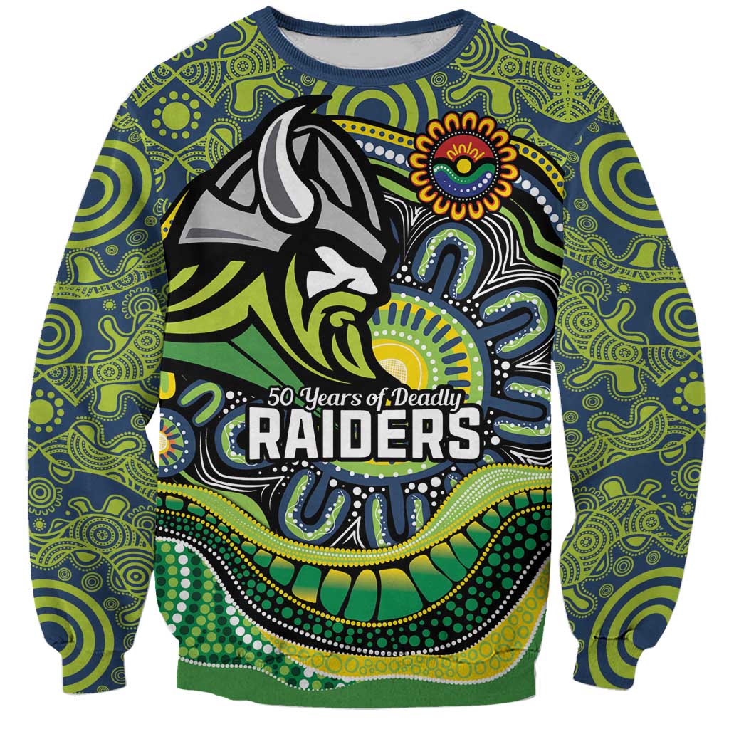 Custom Canberra Honouring First Nations Sweatshirt NAIDOC 2026 Deadly 50 Years