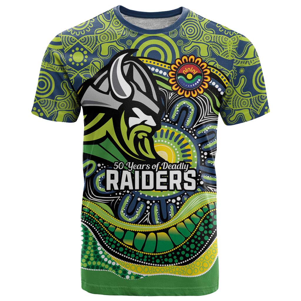 Custom Canberra Honouring First Nations T Shirt NAIDOC 2026 Deadly 50 Years