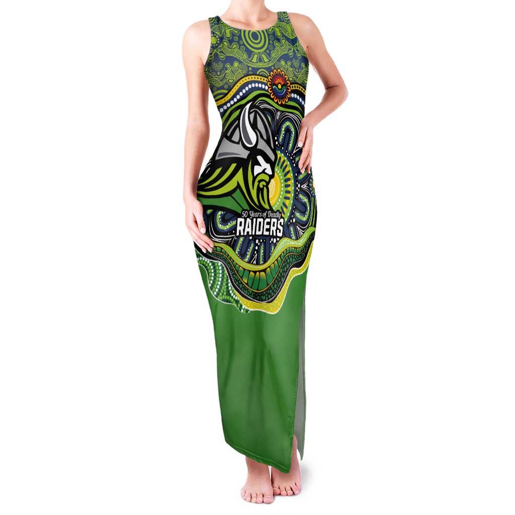 Custom Canberra Honouring First Nations Tank Maxi Dress NAIDOC 2026 Deadly 50 Years