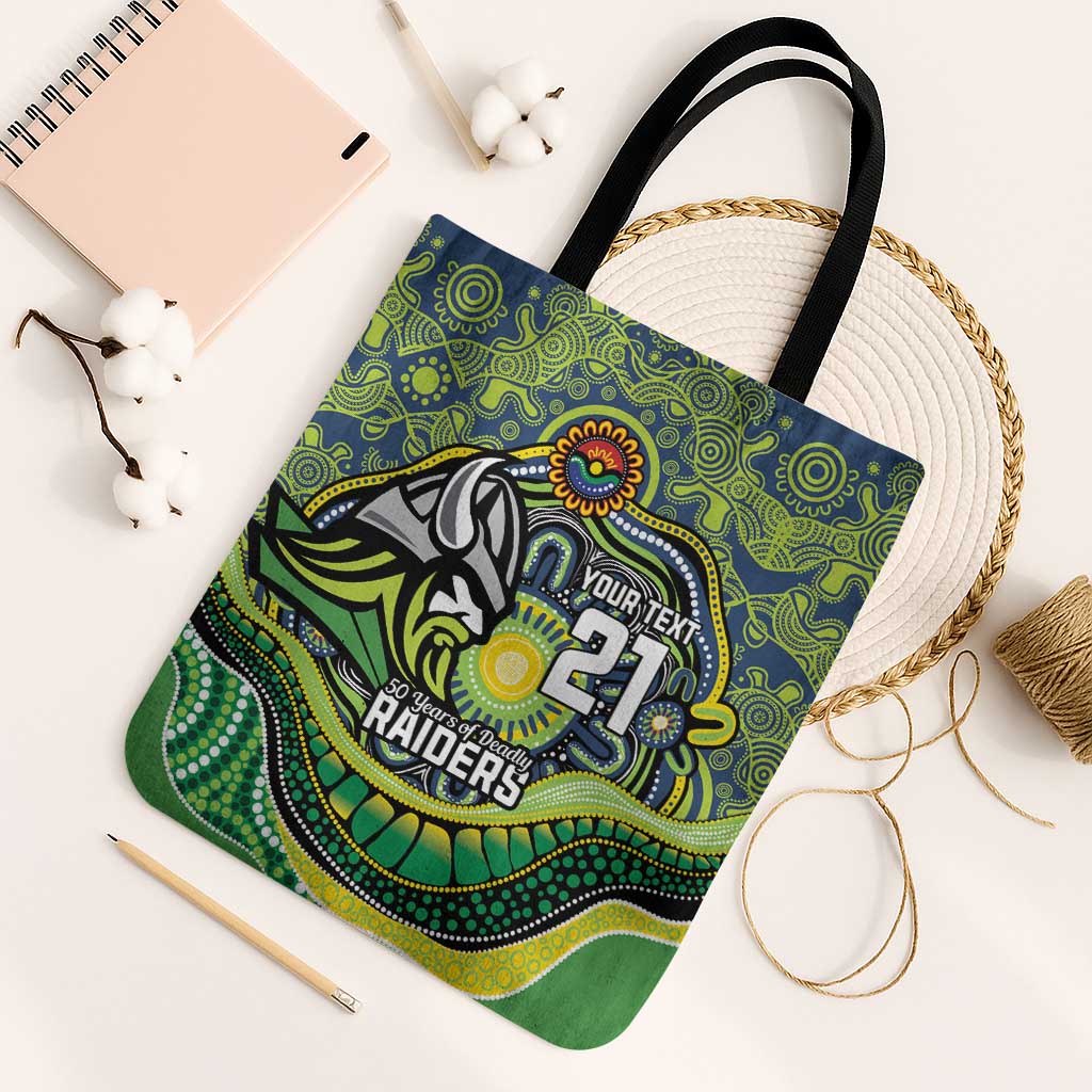 Custom Canberra Honouring First Nations Tote Bag NAIDOC 2026 Deadly 50 Years