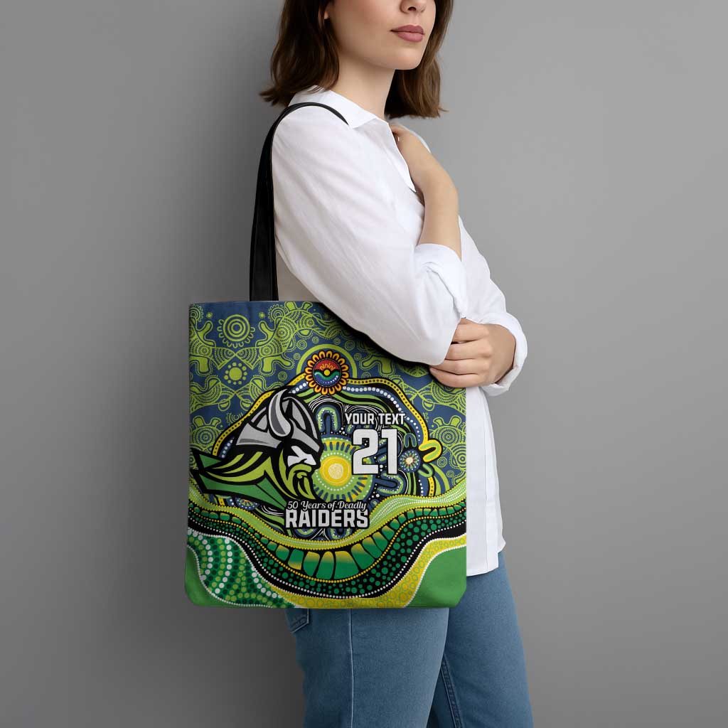 Custom Canberra Honouring First Nations Tote Bag NAIDOC 2026 Deadly 50 Years