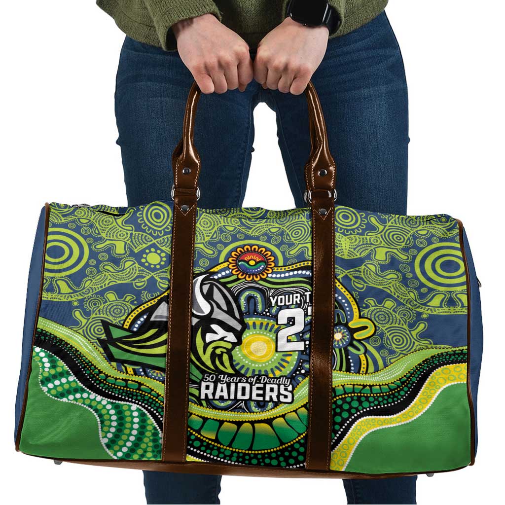 Custom Canberra Honouring First Nations Travel Bag NAIDOC 2026 Deadly 50 Years