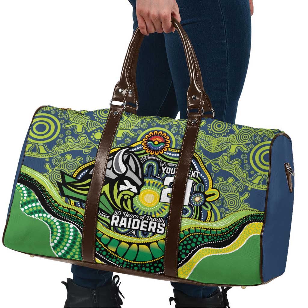 Custom Canberra Honouring First Nations Travel Bag NAIDOC 2026 Deadly 50 Years