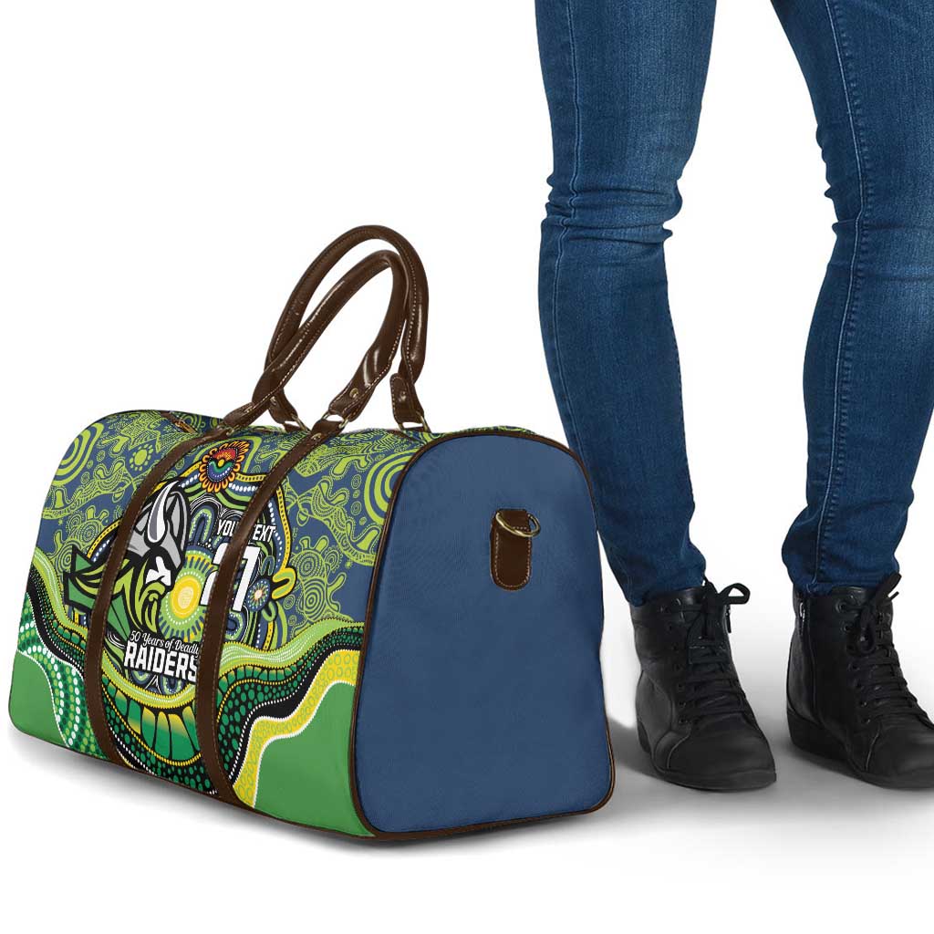 Custom Canberra Honouring First Nations Travel Bag NAIDOC 2026 Deadly 50 Years
