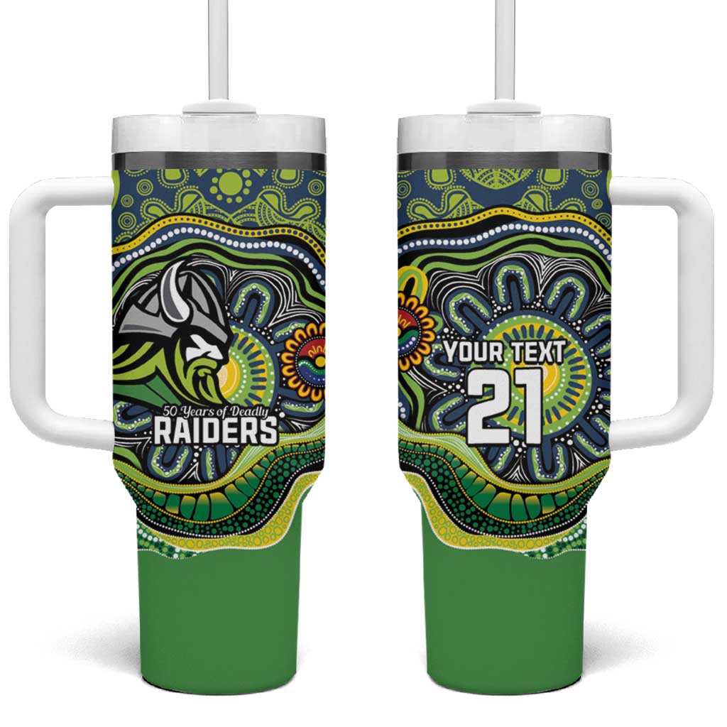 Custom Canberra Honouring First Nations Tumbler With Handle NAIDOC 2026 Deadly 50 Years