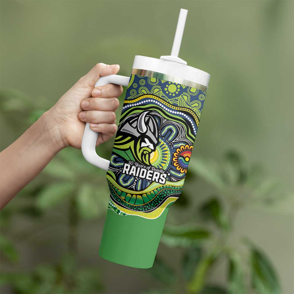 Custom Canberra Honouring First Nations Tumbler With Handle NAIDOC 2026 Deadly 50 Years