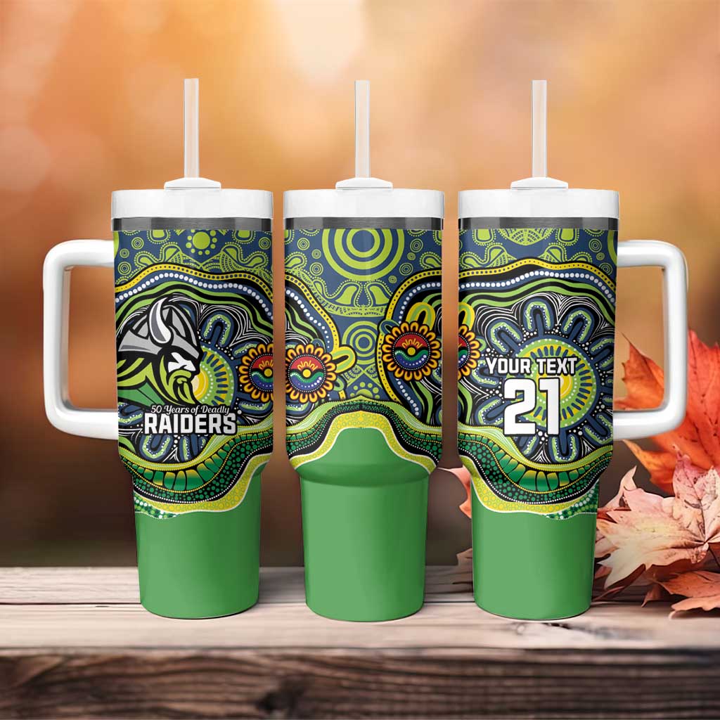 Custom Canberra Honouring First Nations Tumbler With Handle NAIDOC 2026 Deadly 50 Years
