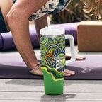 Custom Canberra Honouring First Nations Tumbler With Handle NAIDOC 2026 Deadly 50 Years