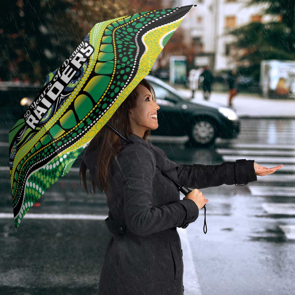 Custom Canberra Honouring First Nations Umbrella NAIDOC 2026 Deadly 50 Years