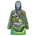 Custom Canberra Honouring First Nations Wearable Blanket Hoodie NAIDOC 2026 Deadly 50 Years