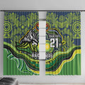 Custom Canberra Honouring First Nations Window Curtain NAIDOC 2026 Deadly 50 Years