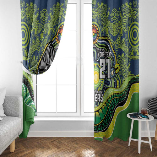 Custom Canberra Honouring First Nations Window Curtain NAIDOC 2026 Deadly 50 Years