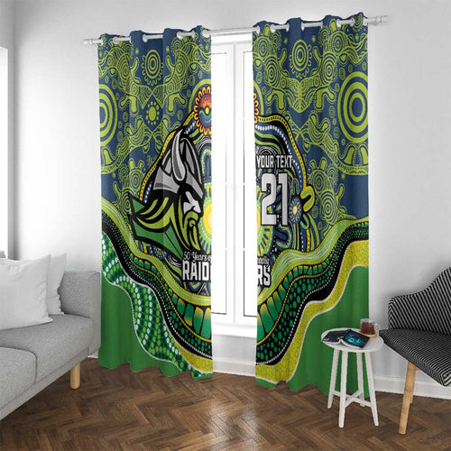 Custom Canberra Honouring First Nations Window Curtain NAIDOC 2026 Deadly 50 Years