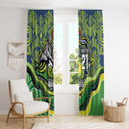 Custom Canberra Honouring First Nations Window Curtain NAIDOC 2026 Deadly 50 Years