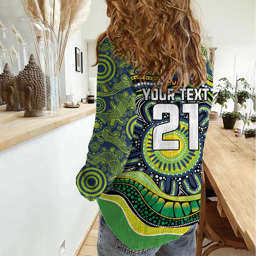 Custom Canberra Honouring First Nations Women Casual Shirt NAIDOC 2026 Deadly 50 Years