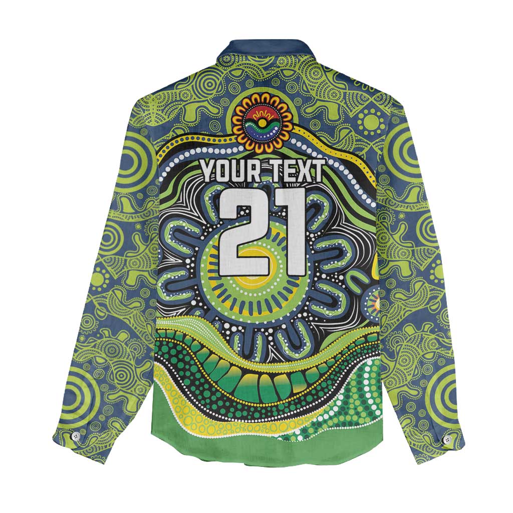 Custom Canberra Honouring First Nations Women Casual Shirt NAIDOC 2026 Deadly 50 Years