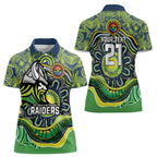 Custom Canberra Honouring First Nations Women Polo Shirt NAIDOC 2026 Deadly 50 Years