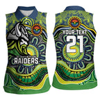Custom Canberra Honouring First Nations Women Sleeveless Polo Shirt NAIDOC 2026 Deadly 50 Years