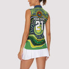Custom Canberra Honouring First Nations Women Sleeveless Polo Shirt NAIDOC 2026 Deadly 50 Years
