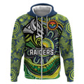 Custom Canberra Honouring First Nations Zip Hoodie NAIDOC 2026 Deadly 50 Years