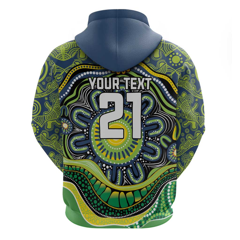 Custom Canberra Honouring First Nations Zip Hoodie NAIDOC 2026 Deadly 50 Years