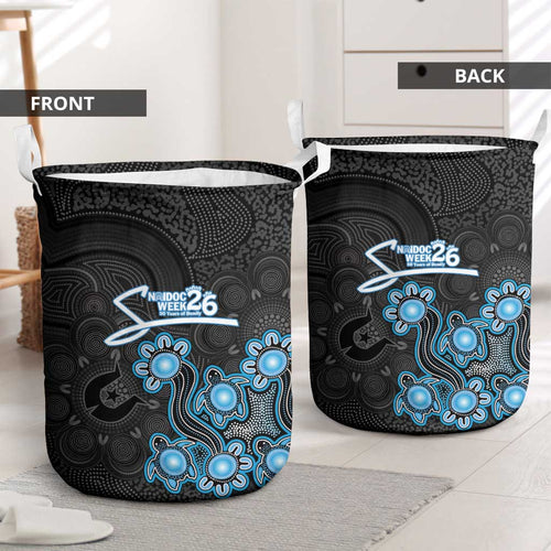 Adelaide Strikers NAIDOC Week 2026 Laundry Basket Sea Turtles Aboriginal Art