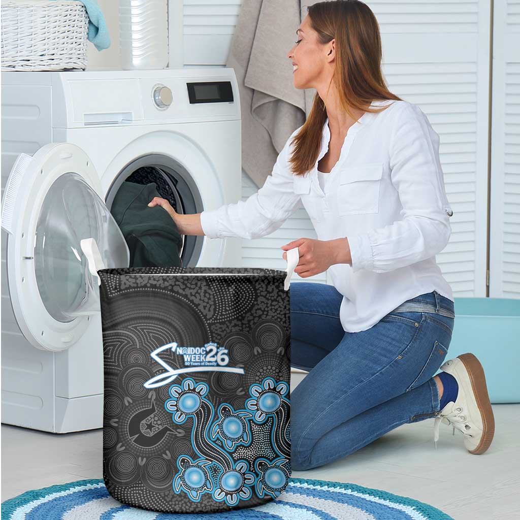 Adelaide Strikers NAIDOC Week 2026 Laundry Basket Sea Turtles Aboriginal Art