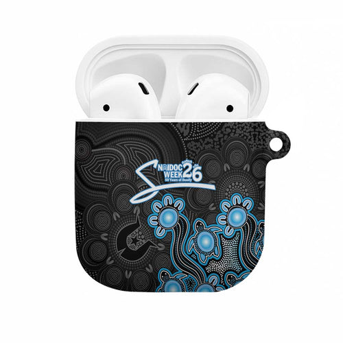 Adelaide Strikers NAIDOC Week 2026 AirPods Case Sea Turtles Aboriginal Art