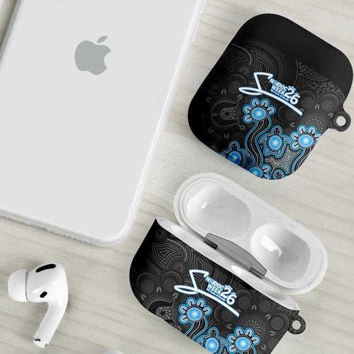 Adelaide Strikers NAIDOC Week 2026 AirPods Case Sea Turtles Aboriginal Art