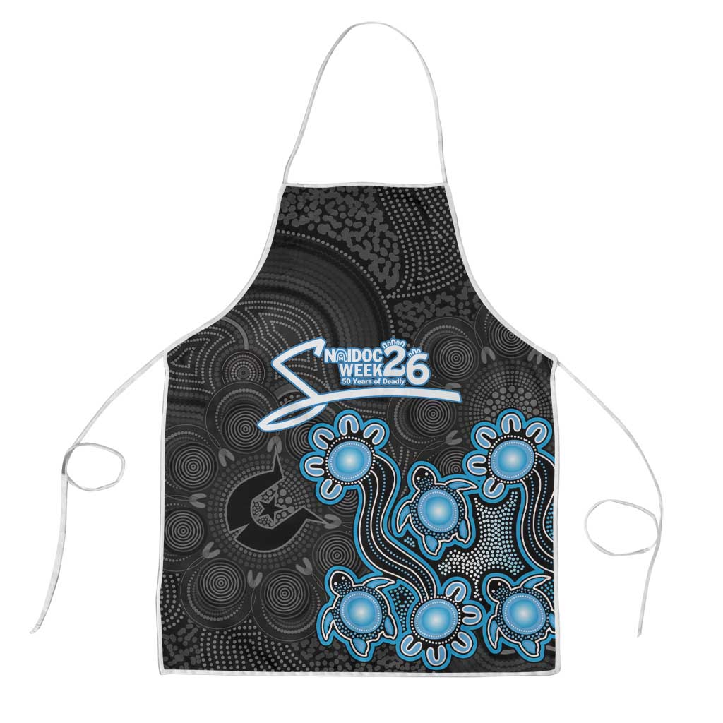 Adelaide Strikers NAIDOC Week 2026 Apron Sea Turtles Aboriginal Art
