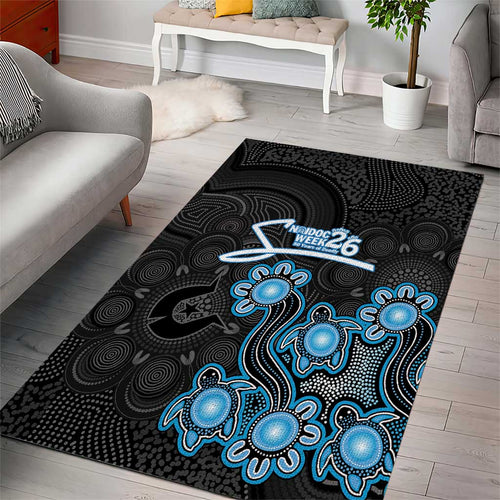 Adelaide Strikers NAIDOC Week 2026 Area Rug Sea Turtles Aboriginal Art