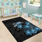 Adelaide Strikers NAIDOC Week 2026 Area Rug Sea Turtles Aboriginal Art