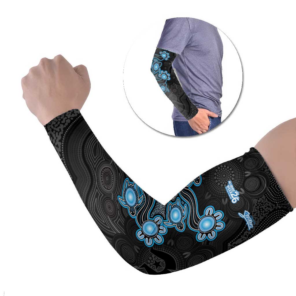 Personalised Adelaide Strikers NAIDOC Week 2026 Arm Sleeves Sea Turtles Aboriginal Art