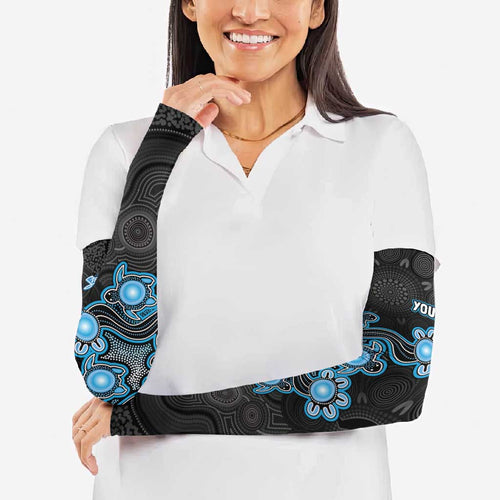 Personalised Adelaide Strikers NAIDOC Week 2026 Arm Sleeves Sea Turtles Aboriginal Art