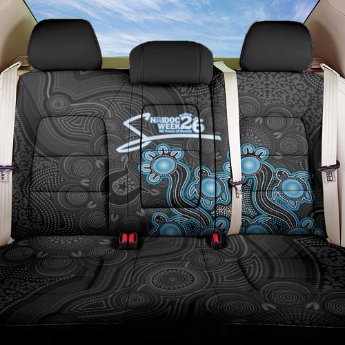 Adelaide Strikers NAIDOC Week 2026 Back Car Seat Cover Sea Turtles Aboriginal Art