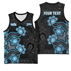 Personalised Adelaide Strikers NAIDOC Week 2026 Basketball Jersey Sea Turtles Aboriginal Art