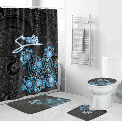 Adelaide Strikers NAIDOC Week 2026 Bathroom Set Sea Turtles Aboriginal Art