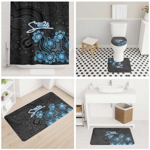 Adelaide Strikers NAIDOC Week 2026 Bathroom Set Sea Turtles Aboriginal Art