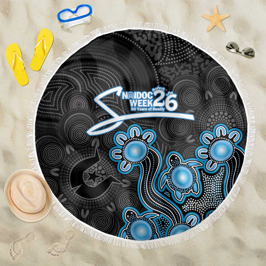 Adelaide Strikers NAIDOC Week 2026 Beach Blanket Sea Turtles Aboriginal Art