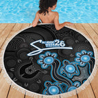 Adelaide Strikers NAIDOC Week 2026 Beach Blanket Sea Turtles Aboriginal Art