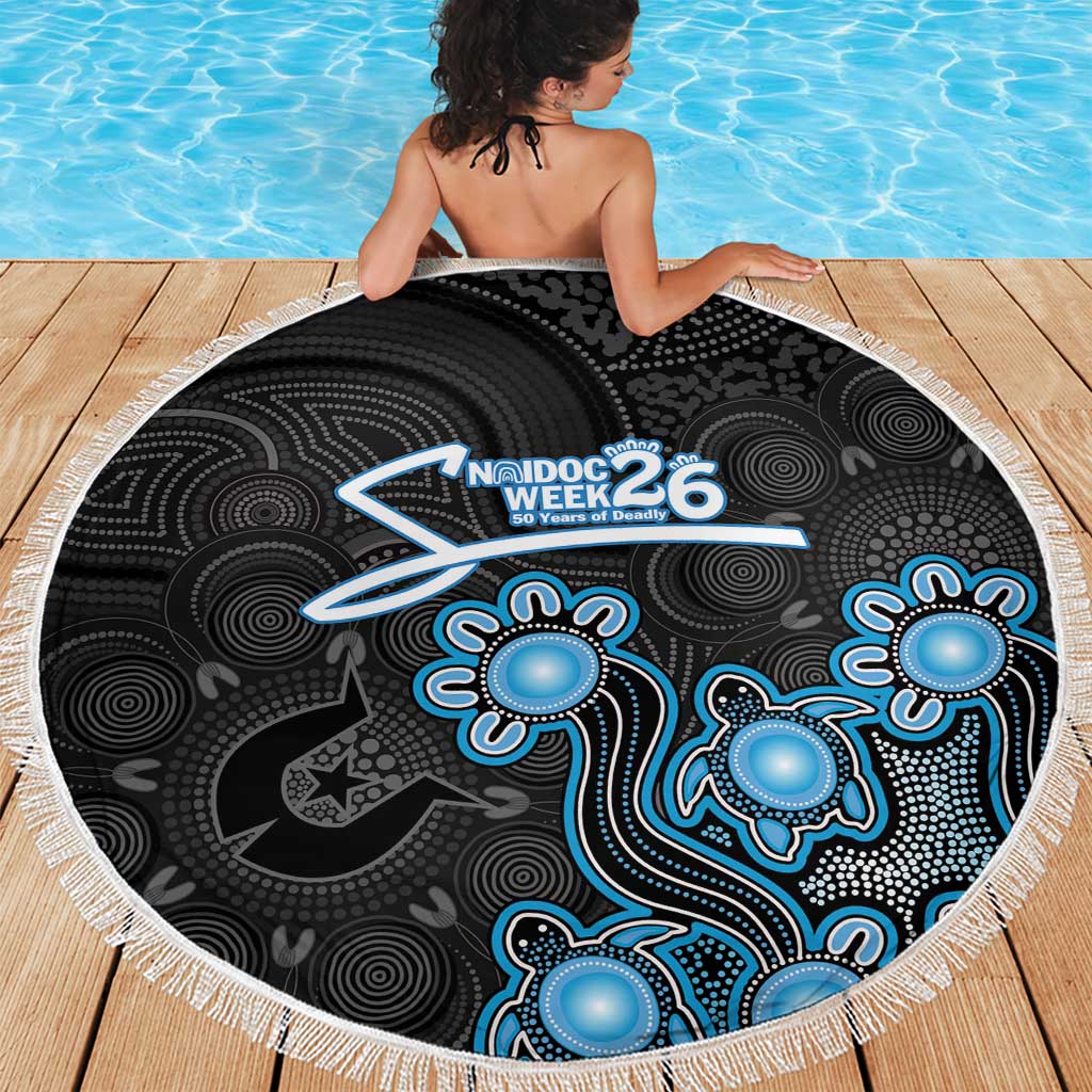 Adelaide Strikers NAIDOC Week 2026 Beach Blanket Sea Turtles Aboriginal Art